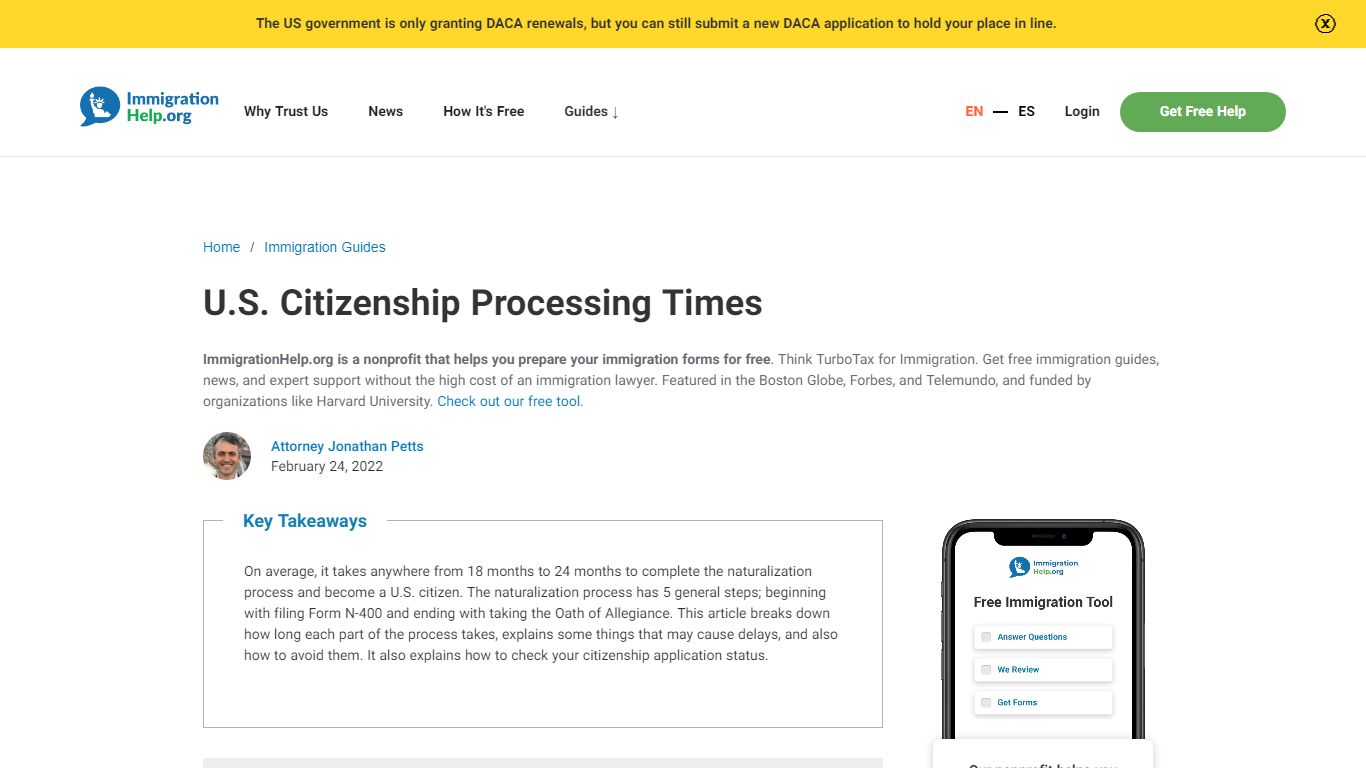 Application Timelines: U.S. Citizenship Processing Times ...