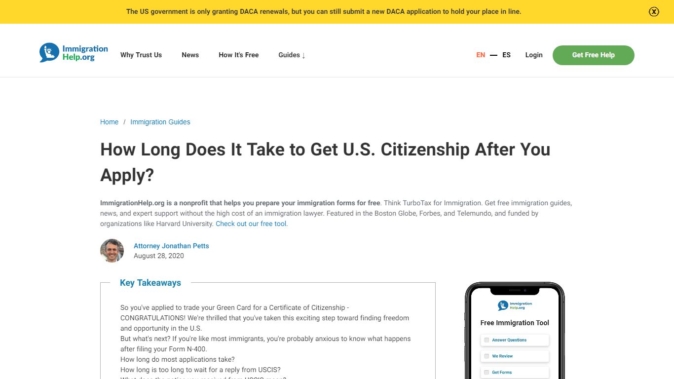 How Long Does It Take to Get U.S. Citizenship After You Apply?